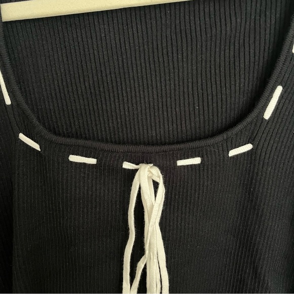 NEW Arula Black Ribbon Sweater Plus Size C / 3X NWT - Picture 6 of 8